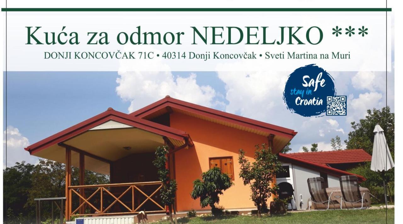 Kuca Za Odmor "Nedeljko"/ Holliday Hause "Nedeljko" Villa Sveti Martin Na Muri Ngoại thất bức ảnh